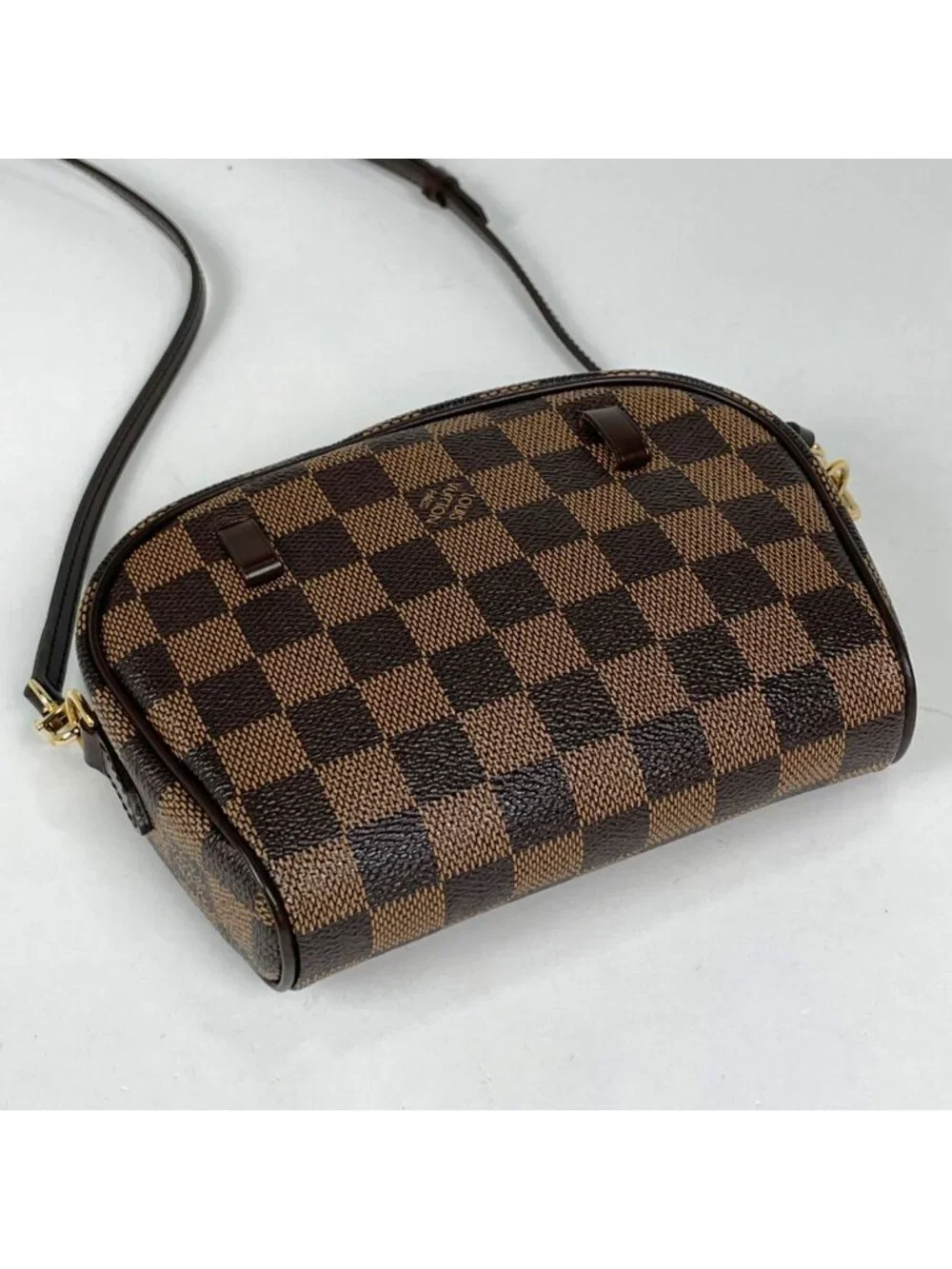Louis Vuitton Pochette Ipanema Shoulder Bag Damier Brown